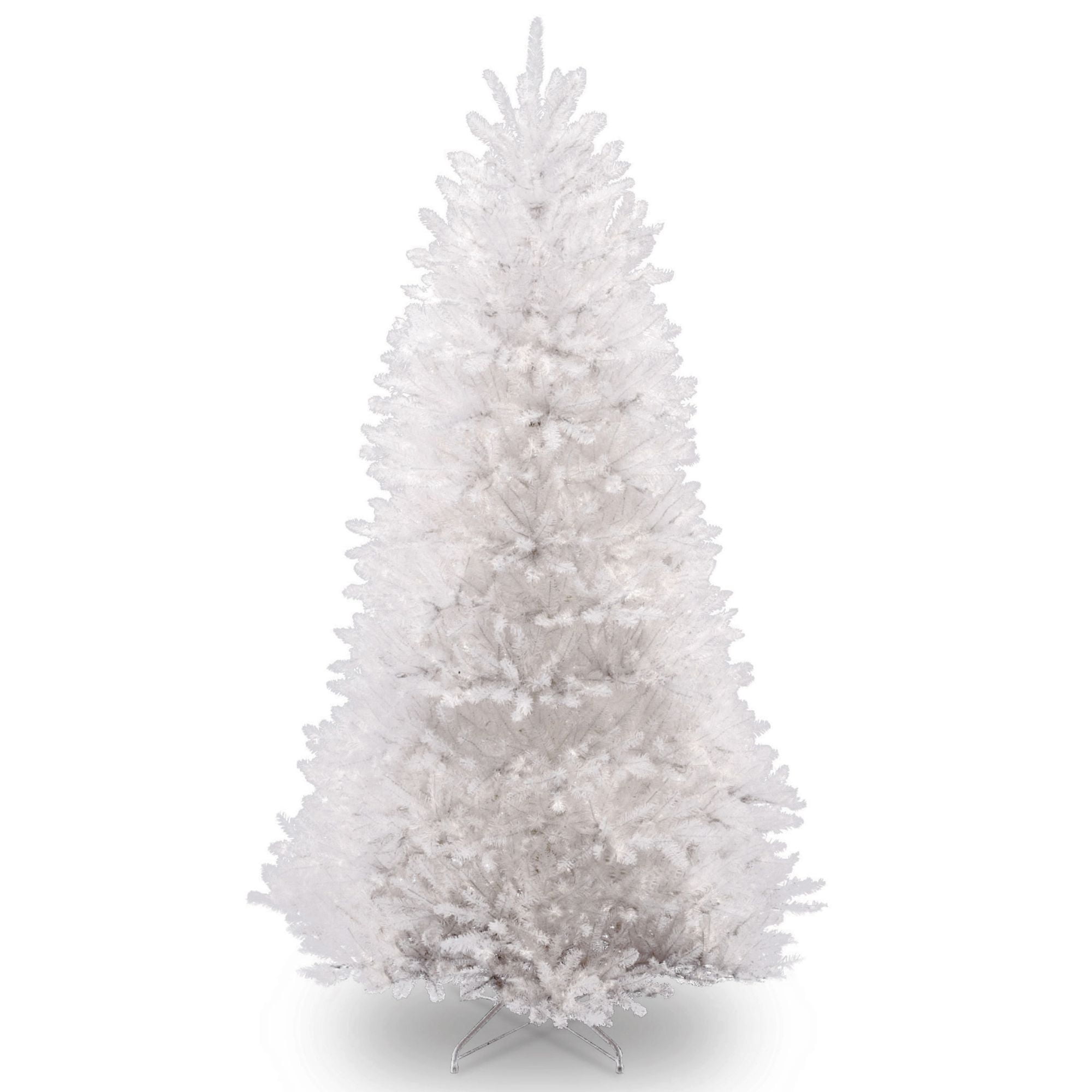 7.5' Dunhill White Fir Artificial Christmas Tree – Unlit - Walmart.com