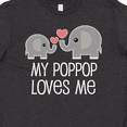 thumbnail image 4 of Inktastic My Poppop Loves Me Grandkids Youth T-Shirt, 4 of 5
