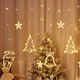 thumbnail image 2 of LED Navidad tres juegos de luces de cortina Campana de árbol de Navidad cuerdas de luz decorativas dormitorio decoración de vacaciones luz de cortina JAMW  Sencillez, 2 of 5