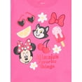 thumbnail image 4 of Minnie Mouse Toddler Girls Graphic Tee and Bike Shorts Set, 2-Piece, Sizes 12M-5T, 4 of 7