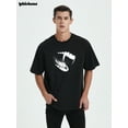 thumbnail image 3 of Whichone Mens Short Sleeve Graphic Tee - Sharp Teeth - Regular Fit 100% Cotton, 3 of 9