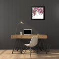 thumbnail image 4 of Vess, June Erica 20x20 Black Modern Framed Museum Art Print Titled - Chrystalline Structure I, 4 of 5