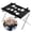 black, variant on Freestanding Folding Pet Grooming Bed, Stainless Steel X‑Frame, 23.62"×15.75"×12.99", 44 LB Load‑Capacity Breathable Mesh for Small Dogs Cats, Home Pet Bathing Stand