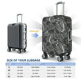 thumbnail image 6 of Xecao Snake print Elastic Luggage Cover, with double-sided print , is perfect for travel, business, and daily use, 6 of 9