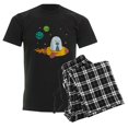 thumbnail image 6 of CafePress - Outer Space Men's Dark Pajamas - Men's Dark Loose Fit Cotton Pajama Set, 6 of 7