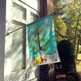 thumbnail image 2 of Carolines Treasures BB9328CHF English Spot Rabbit Christmas Flag - Canvas House Size, 2 of 4