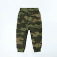 thumbnail image 3 of Cethrio Boys Graphic Sweatpants Size 7, Warm Athletic Drawstring Elastic Bottom Jogger Pants Green, 3 of 3
