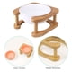 thumbnail image 3 of Laklulu Cuenco para Perros Cuenco de cerámica para Comida para Gatos con Soporte de Madera Cuenco elevado para Gatos Cuenco para Comida para Perros Cuenco para Agua, 3 of 5