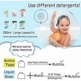 thumbnail image 4 of Automatic Wall Mounted Soap Dispenser - 300ML - Wall Mounted Soap Dispenser with Temperature - Refillable Foam Soap Dispenser - Touchless Soap Dispens, 4 of 5