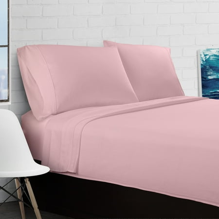 100% Cotton Percale Crisp & Cool 300 Thread Count 4-Piece Sheet Set