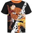 thumbnail image 2 of Nickelodeon Avatar The Last Airbender Graphic T-Shirts for Boys, White/Black/Turquoise, 3 Pack, 2 of 4