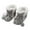 Grey, variant on Zecgelong Baby Girls Boys Warm Shoes Soft Booties Snow Soft Comfortable Boots Toddler Warming And Fashion Shoes Baby sneakers for crawling 6-12 months Size 3-6 Months