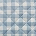 thumbnail image 6 of VCNY Home Blue Gingham 3-Piece Adult Microfiber Quilt Set, Full/Queen, 6 of 6