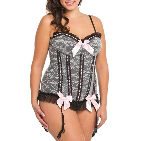 

phistic Women s Lace Bustier (Regular & Plus Size)