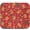 Gingerbread Man, variant on Halloween Dish Drying Mat for Kitchen Counter,Funny Skeleton Pattern Microfiber Drying Mat,Black and White Buffalo Plaid Background Washable Absorbent Countertop Holiday Dish Mat Drain Mat,16x18In