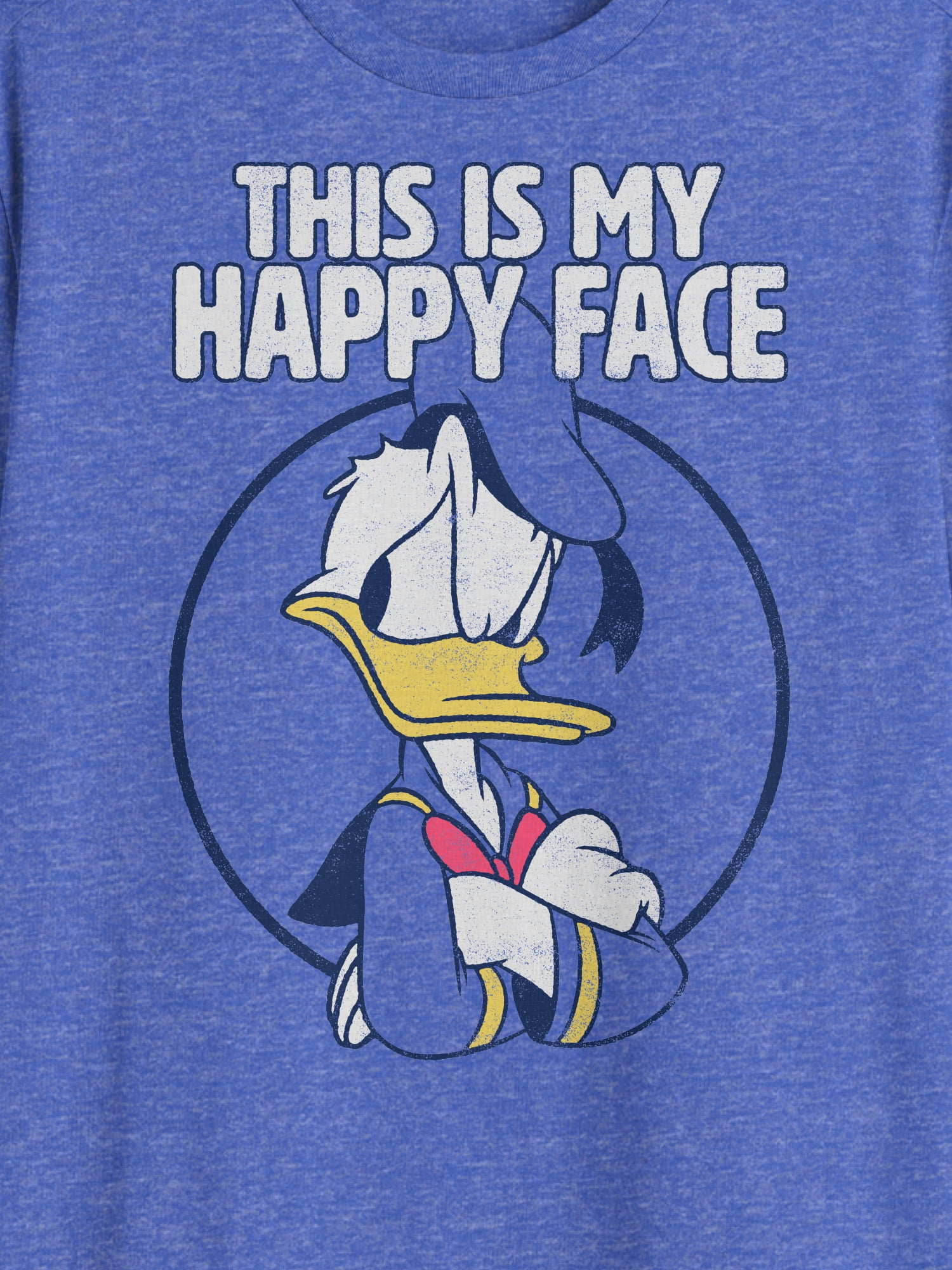 Disney, Mens Graphic Tee, Donald Happy Face, Sizes S-3XL