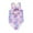 Light Purple, variant on YUANZI Kids Swimsuits Fish Scale Tail Swimsuit Set New Summer Memaid Pice Swimsuit For Girls With Sequins Beach Themed Kids' Swimwear.