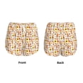thumbnail image 5 of Lsque Gnomes Autumn Harvest Printed Women's Running Shorts with Liner Pockets,Elastic Quick Dry Workout Athletic Gym Yoga Shorts,Womens High Waist Shorts-X-Large, 5 of 9