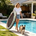 thumbnail image 5 of MKHSQHDG Today's Deals Inflatable Float Floating Bed Floatie Mat | Swimming Pool Bed Float for Lake Use Inflatable Float Summer Pool, 5 of 5