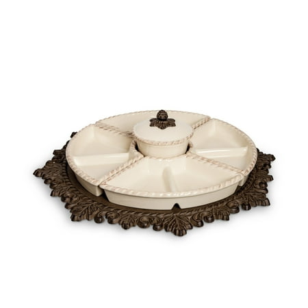 Ceramic Lazy Susan - 21