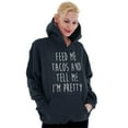 thumbnail image 4 of Feed Me Tacos and Tell Me Im Pretty Hoodie Sweatshirt Women Brisco Brands M, 4 of 6