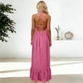 thumbnail image 4 of Abomasnow Summer Dresses for Women Casual Sleeveless Maxi Dresses Long Flowy Elegant Sundresses Trendy Beach Vacation Outfits, 4 of 7