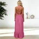 thumbnail image 3 of Faldas Largas de las Mujeres de la Ropa de Cama Se Sienten Sueltas Casual Doblado con Pliegues Falda de Suspensión Ajustable, Ropa de Dormir para el Hogar, 3 of 7