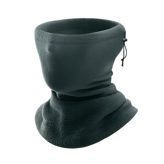 TELOLY Winter Neck Gaiter - Warmer for Men Women, Windproof Fleece Lined Thermal Face Cushion Scarf for Cold Weather Sports Accessory