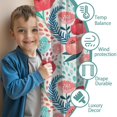 thumbnail image 3 of Blackout Kids Curtains,Pioneer Flower Childrens Insulated Curtains Set Of 2,Bedroom Essentials,Toddler Room Decor 42x63in(106x160cm), 3 of 4