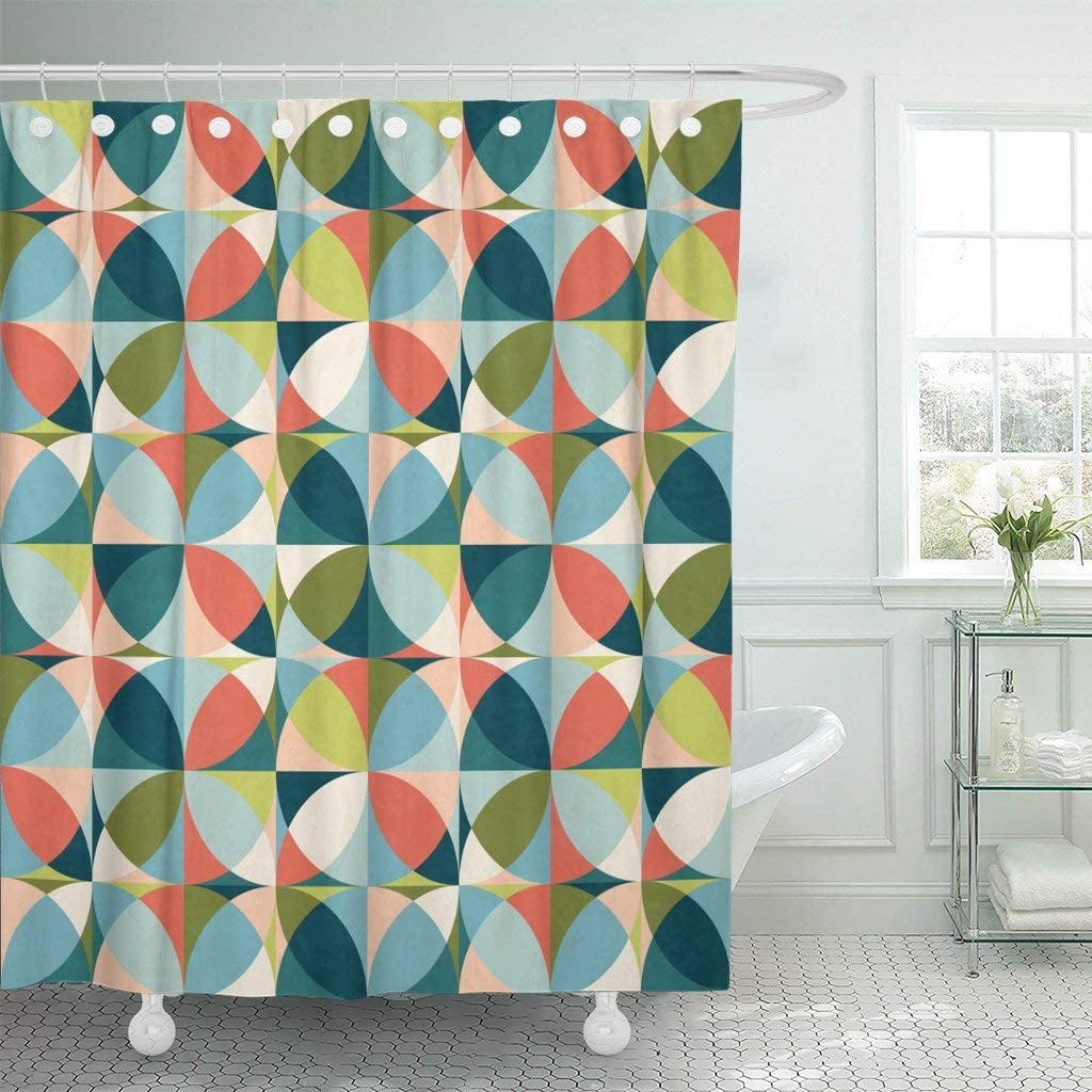 Pknmt Blue Abstract Geometric In Mid Century Modern Colors Green Shower Curtain 60x72 Inches Walmartcom Walmartcom Pknmt Blue Abstract Geometric In Mid Century Modern Colors Green Shower Curtain 60x72 Inches Walmartcom Walmartcom