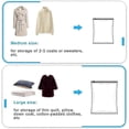 thumbnail image 4 of Bolsas enrollables al vacío para ropa de viaje, paquete de 8 bolsas de almacenamiento al vacío, bolsas enrollables al vacío con asa, 4 of 5