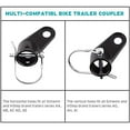 thumbnail image 6 of Titanker Upgraded Bike Bicycle Trailer Coupler Attachment Black, 6 of 7
