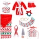 thumbnail image 2 of Juguetes de piscina, juguetes para bebés, juguetes para niños pequeños, juego de Navidad para muñecas, árbol de Navidad, corona, saco de dormir, pijama, bufanda, combinación de accesorios de ropa para, 2 of 8