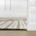thumbnail image 4 of Rugs USA Grove Southwestern Wool Blend Area Rug, 7' 6" x 9' 6", Grove Taupe, 4 of 8