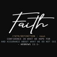 thumbnail image 2 of Junior's Lost Gods Faith Definition  Racerback Tank Top Black Small, 2 of 5