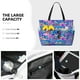 thumbnail image 3 of Fotbe Colorful Mushrooms Bolsa de Viaje para Playa - Resistente al Agua, Bolsa Tote de Gran Capacidad y Ligera con 7 Bolsillos para Mujeres y Hombres, 3 of 7