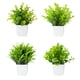 thumbnail image 2 of Kearding Naturaleza en el interior con plantas artificiales para el hogar y la oficina Limpie el polvo Decoración Eucalipto, 2 of 6
