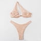 thumbnail image 4 of Traje de baño de 2 piezas para mujer, trajes de baño para mujer, bikini estampado con tirantes divididos y soporte de acero, conjunto de traje de baño de dos piezas para mujer, traje de baño de nailon, 4 of 6