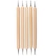thumbnail image 4 of Bolígrafo de sangría Ounissouiy 5 unids/set Decoración de uñas Bola de madera Stylus, 4 of 6