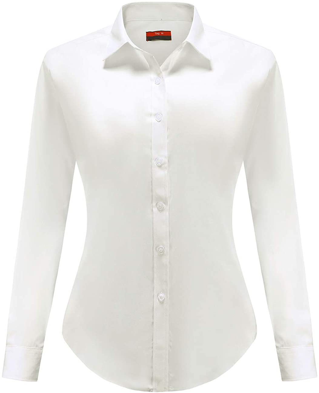Dioufond Womens Wrinkle Free Shirts 