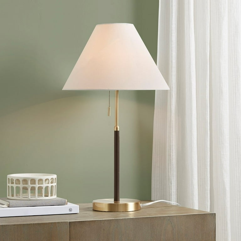 Gracie Mills Audrina Mid-Century Two-Tone Table Lamp GRACE