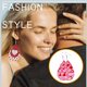 thumbnail image 3 of Minnieouse Pendientes de araña Gota de agua de cuero Pendiente de oreja Ángel Estampado Pendiente colgante exagerado Banquete de San Valentín Ropa, zapatos y accesorios Miscelánea tipo 12 Minnieouse AP010117-11, 3 of 6