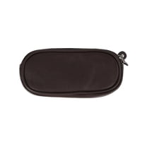 CTM Napa Leather Zip Around Double Eyeglass Case Holder