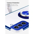 thumbnail image 6 of Designed for Samsung Galaxy S10 Plus / S10+ Case 6.4" Rotating Ring Holder Shock-Absorption Electroplated Frame Soft TPU Bumper Cover Phone Case - Green, 6 of 14