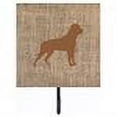 thumbnail image 2 of Carolines Treasures BB1083-BL-BN-SH4 Rottweiler Burlap and Brown Leash Or Key Holder, 2 of 2