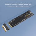 thumbnail image 3 of Sidaley Tarjeta adaptadora NVME M.2 SSD, tarjeta convertidora de disco duro de alta velocidad de 3000 MB/S para portátil Air/Pro 2013-2016 Estabilizadores de cámara, 3 of 6