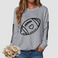 thumbnail image 5 of Godom Sweatshirts for Women Crewneck Casual Graphic Long Sleeve Shirts Tunic Tops oversized sweatshirt for womens, 5 of 6