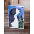 thumbnail image 2 of English Springer Spaniel Greeting Cards and Envelopes Pack of 8, 2 of 2