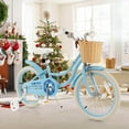 thumbnail image 2 of Costway Bicicleta para niños con ruedas de entrenamiento, manillar ajustable, asiento y freno de mano, color azul, 2 of 4