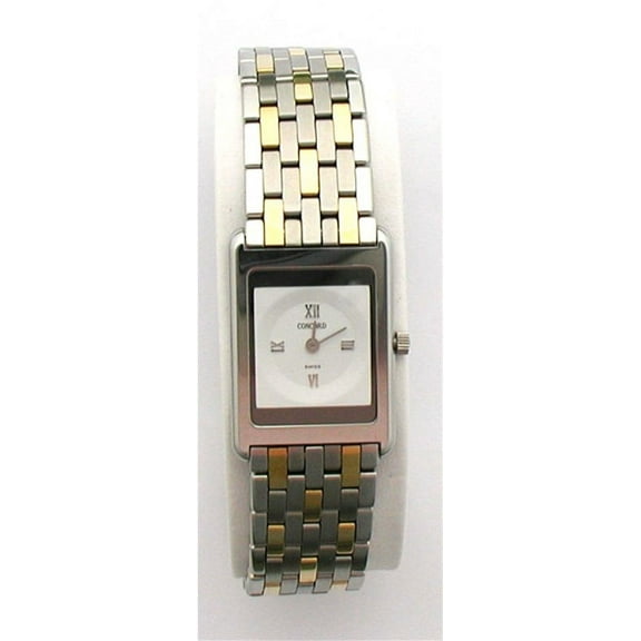 Concord Delirium Steel and 18k Gold 2.8mm Thin Women's Watch